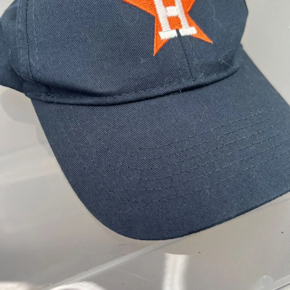 Houston‎ Astros Hat Boys Blue Strap Baseball Cap MLB Sports Team Texas Youth